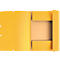Exacompta classeur, DIN A4, avec élastique, 3 rabats, inscriptible, carton Colorspan, 355 g/m², jaune