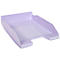 Exacompta COMBO MIDI Aquarel brievenbakje, voor documenten in A4+ formaat, stapelbaar, etikethouder, kunststof, mauve
