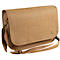 Exacompta Eterneco V1 laptoptas, lederlook, voor laptops tot 15', documenten tot DIN A4, B 390 x D 130 x H 270 mm, papier, bruin