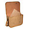 Exacompta Eterneco V1 laptoptas, lederlook, voor laptops tot 15', documenten tot DIN A4, B 390 x D 130 x H 270 mm, papier, bruin