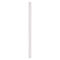 Schmale, weiße Leiste auf weißem Hintergrund, senkrecht angeordnet.