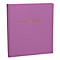 Paars boek met gouden belettering "Livre d'Or".