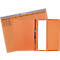 Exacompta hangmap, voor links nieten, gevouwen, expansievouw, organisatiedruk, Blue Angel, gerecycled karton, oranje, 25 st.