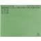 Exacompta hangmap, voor links &amp; rechts nieten, gevouwen, uitzetvouw, organisatiedruk, Blauwe Engel, gerecycled karton, groen, 25 st.