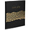 Livre noir avec le titre doré "Livre d'Or" et un motif géométrique abstrait.