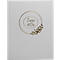 Livre d'or blanc avec dorure. On peut lire "Livre d'Or".