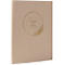 Livre beige avec des dorures et l'inscription "Livre d'Or".