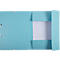 Exacompta map met 3 flappen en elastiek Aquarel - B 240 x H 320 mm - FSC® karton - pastelblauw