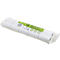 Paquet de dix rouleaux de papier thermique, blanc, avec étiquetage vert. Inscription "x10" et informations sur le produit.