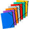 Exacompta sorteermap,, A4, elastieksluiting, karton, 12 vakken, blauw