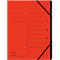 Exacompta sorteermap, A4, elastieksluiting, karton, 7 vakken, rood