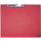 Exacompta swing nietmachine, voor 2 x links of rechts nieten, gevouwen, uitbreidingszak, gerecycled karton, rood, 25 st.
