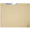 Exacompta zwenknietmachine, voor links of rechts nieten, gevouwen, rekbare zak, gerecycled karton, ivoor, 25 st.