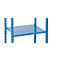 Extra plaatstalen legbord, B 1010 x D 800 mm
