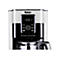 Nahaufnahme der Vorderseite einer silber-schwarzen Fakir Aroma Grande Kaffeemaschine mit digitaler Anzeige.