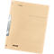 Light brown folder with metal clips. The front says 'Einkhefter' and 'FALKEN'. Lines for writing.