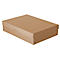 Falken PureBox Nature A3 archiefbox, voor maximaal 1250 vel, met etiketveld, L 440 x B 320 x vulhoogte 100 mm, FSC® karton, bruin