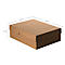 Falken PureBox Nature A4 archiefbox, voor maximaal 1250 vel, met etiketveld, L 320 x B 240 x vulhoogte 100 mm, FSC® karton, bruin