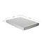 Falken PureBox PRO A3 archiefbox, voor maximaal 500 vel, DIN ISO 16245-A, met etiketveld, L 440 x B 320 x vulhoogte 40 mm, FSC® karton, wit