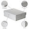 Falken PureBox PRO A4 archiefbox, voor maximaal 1250 vel, DIN ISO 16245-A, met etiketveld, L 320 x B 240 x vulhoogte 100 mm, FSC® karton, wit