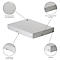 Falken PureBox PRO A4 archiefdoos, voor maximaal 500 vel, DIN ISO 16245-A, met etiketveld, L 320 x B 240 x vulhoogte 40 mm, FSC® karton, wit