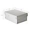Falken PureBox PRO A5 archiefdoos, voor maximaal 1250 vel, DIN ISO 16245-A, met etiketveld, L 250 x B 180 x vulhoogte 100 mm, FSC® karton, wit