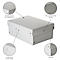 Falken PureBox PRO A5 archiefdoos, voor maximaal 1250 vel, DIN ISO 16245-A, met etiketveld, L 250 x B 180 x vulhoogte 100 mm, FSC® karton, wit