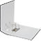White file folder, open, with metal mechanism.