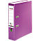 A purple Falken binder with a white label. The binder is standing upright.