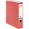 A red Falken brand file folder, slightly angled. On the right side is a white label with the brand name and space for labels.