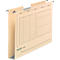 Falken UniReg, format A4, pour env. 400 feuilles, fond carton 40 mm, Ange bleu, carton recyclé, marron clair, 25 pièces