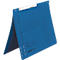 Falken zwenknietmachine, formaat A4, voor max. 200 vel, gleufperforatie, officieel nieten, gerecycled karton, blauw, 50 st.