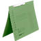 Falken zwenknietmachine, formaat A4, voor max. 200 vel, gleufperforatie, officieel nieten, gerecycled karton, groen, 50 st.