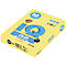 Farbiges Kopierpapier Mondi IQ Color, DIN A4, 80 g/m², zitronengelb, 1 Paket = 500 Blatt