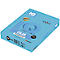 Farbiges Kopierpapier Mondi IQ Color Intensivfarbe, DIN A4, 120 g/m², wasserblau, 1 Paket = 250 Blatt