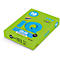 Farbiges Kopierpapier Mondi IQ Color Intensivfarbe, DIN A4, 80 g/m², maigrün, 1 Paket = 500 Blatt
