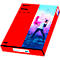 Farbiges Kopierpapier tecno colors, DIN A3, 80 g/m², intensivrot, 1 Paket = 500 Blatt