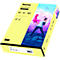 Farbiges Kopierpapier tecno colors, DIN A4, 160 g/m², hellgelb, 1 Paket = 250 Blatt