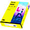 Farbiges Kopierpapier tecno colors, DIN A4, 80 g/m², gelb, 1 Paket = 500 Blatt