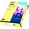 Farbiges Kopierpapier tecno colors, DIN A4, 80 g/m², hellgelb, 1 Paket = 500 Blatt
