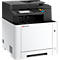 Farblaser-Multifunktionsdrucker KYOCERA ECOSYS MA2600cfx, 4-in-1, Duplex/Mobildruck, 26 Seiten/Min., USB/LAN/Micro-SD, bis A4, inkl. CMYK-Toner