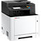 Farblaser-Multifunktionsdrucker KYOCERA ECOSYS MA2600cwfx, 4-in-1, Duplex/Mobildruck, 26 Seiten/Min., USB/LAN/WLAN/Micro-SD, bis A4, inkl. CMYK-Toner