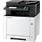 Farblaser-Multifunktionsdrucker KYOCERA ECOSYS MA2600cwfx, 4-in-1, Duplex/Mobildruck, 26 Seiten/Min., USB/LAN/WLAN/Micro-SD, bis A4, inkl. CMYK-Toner
