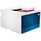 Farblaserdrucker HP Color LaserJet Pro 4202dn, USB/LAN, Auto-Duplex, Mobildruck, netzwerkfähig, bis A4, inkl. 4 Tonerkartuschen