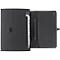 Fardes à compartiments FolderSys, A4, largeur dos 65 mm, 24 compartiments à onglets, couverture, bande de fixation, fermeture clip &amp; poignée, L 335 x H 250 mm, PP, noir