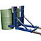 Fassheber asecos, als Stapleranbau, Stahl pulverbeschichtet, B 1050 x T 1080 x H 975 mm, für 2 Fässser, Traglast 700 kg