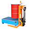 Fassheberoller BAUER FHR 600 G, Stahl, für Fässer bis 220 l, B 1125 x T 1000 x H 1330 mm, diverse Farben