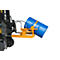 Fasskipper BAUER FD-H mit Hubzylinder, Stahl, B 1000 x T 1245 x H 475 mm, orange
