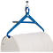 Fasswendezange, Stahl, blau, für Sickenfässer, Spannringfässer, bis 350 kg