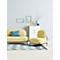 Fauteuil ADMIRAAL, retro-look, B 665 x D 710 x H 770 mm, grijs